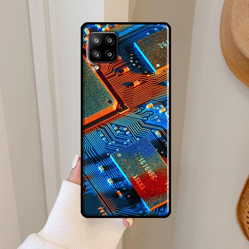 Technology Men's Luxury Case For Samsung Galaxy A05 A06 A16 A26 A36 A56 A53 A32 A52 A33 A13 A55 A35 A15 A14 A34 A54