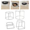 Wok Insulation Rack Multipurpose Heavy Duty Steaming Stand Rustproof Double Layer Steam Rack Support for Hotel Kitchen Table