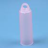 3.5G Pink/White Lip Enamel Tube With Keychain And Brush Rod Refillable Lip Gloss Tube Empty Bottle Lips Glaze Container Makeup