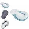 Almofada Modeladora de Cabeça para Bebê Recém-nascido Com Design Anti-rolamento Para Suporte ao Sono do Bebê