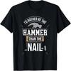 Funny Woodworker First I Drink Coffee Then I Build Things T-Shirt