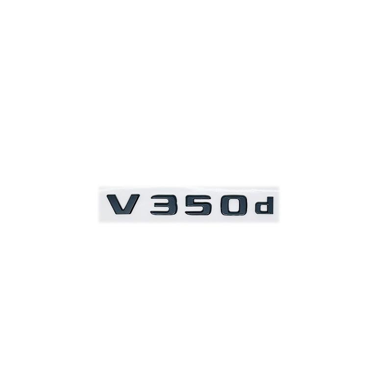 3D Letters V250d V300d NIGHT EDITION ABS Emblem for Mercedes Benz V Class W447 Car Fender Badge Trunk Nameplate Logo Sticker QO1