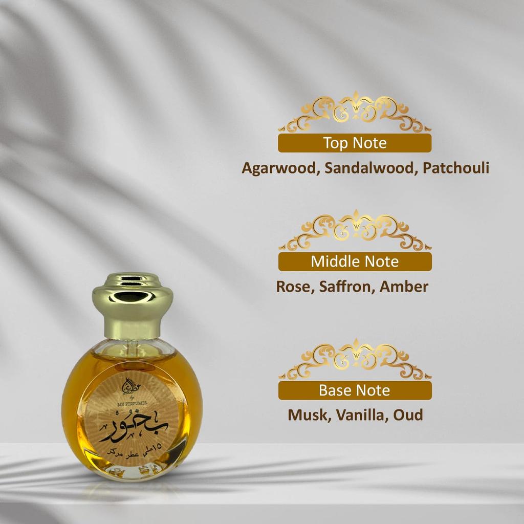Otoori Bakhoor Attar Concentrated Perfume Oil For Unisex || 15ml