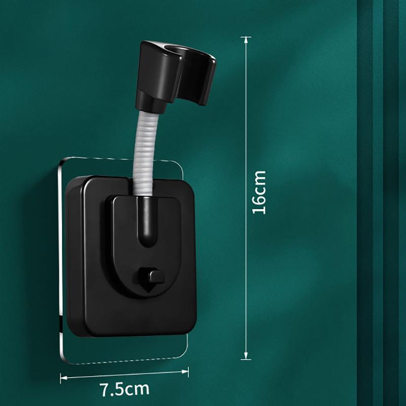 Adjustable Shower Head Holder With 360 Degree Rotation Compatible With Most Shower Heads Easy To Install Requiring No Drilling