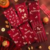 6Pcs Lucky Red Envelopes Chinese Style Gold Foil Design New Year Red Packets New Year Blessing Cash Gift Envelopes