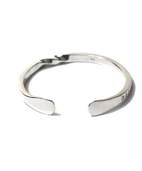 Bebello [ Bs-169] 925 Silver Twisted Bangle