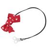Portable Hearing Aid Clip Cute Bowknot Shape Loss Prevention Lanyard for Adults Senior