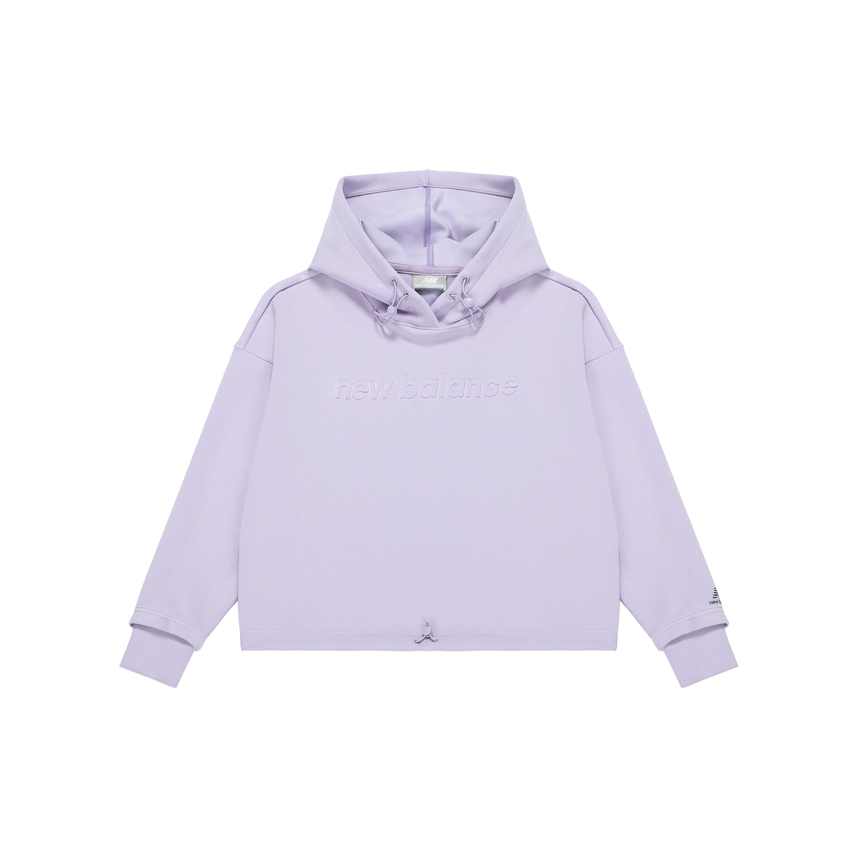 (WMNS) New Balance Casual Logo Hoodie Asia Sizing  Purple  Women s 5CC39742-DV XL