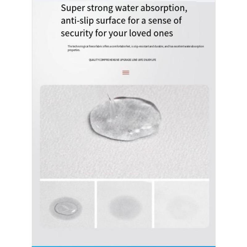 1PC Nordic Style Kitchen Floor Mat - Rubber Sole Machine Washable Rectangular Home Decoration Carpet, Easy To Clean and Durable Floor Mat