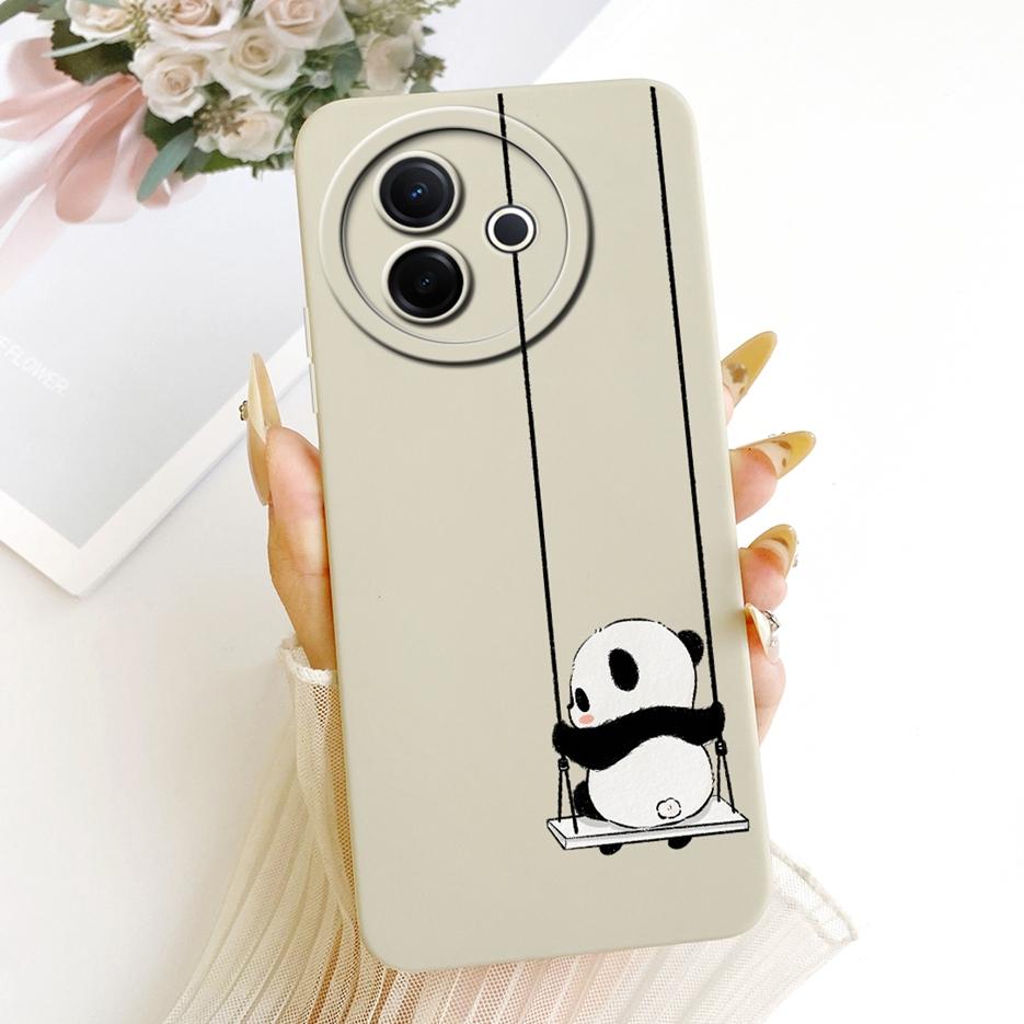 For Vivo Y39 5G Case V2436 Cool Owl Dragon Painted Cover Shockproof Phone Case For Vivo Y300i Y 300i V2444A VivoY39 5G Soft Bags