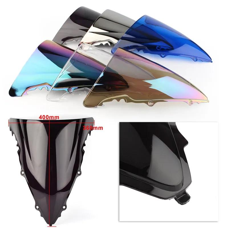 Motorcycle YZFR6 2005 Wind Deflector Accessories For Yamaha YZF R6 2003 2004 2005 Front Windshield Windscreen Wind Screen Shield