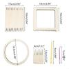 KX4B DIY Christmas Yarns Kits Multi-Craft Weaving Machine for Beginners