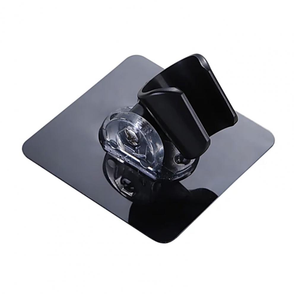 

Strong Stickiness Practical Punch Free Shower Head Arm Bracket Storage Rack Gadget Shower Bracket for Restroom чорний