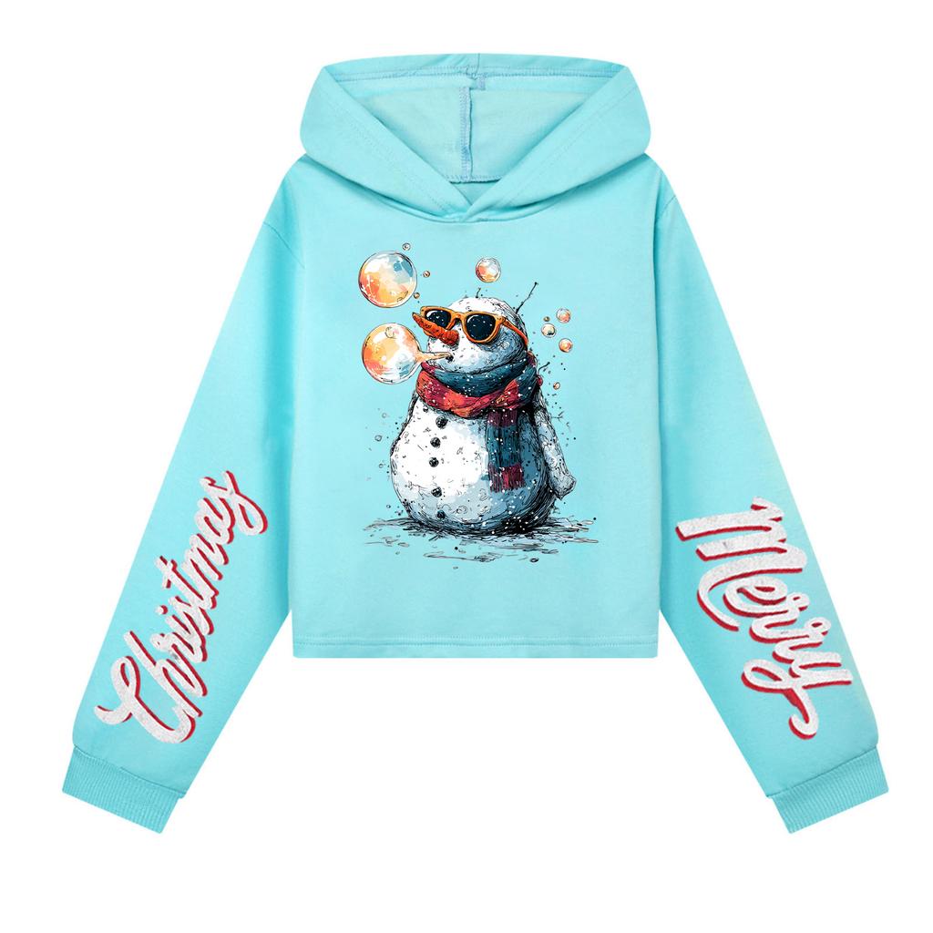 Kids Casual Fashion American Flag Printed Long Sleeve Hooded Sweatshirt