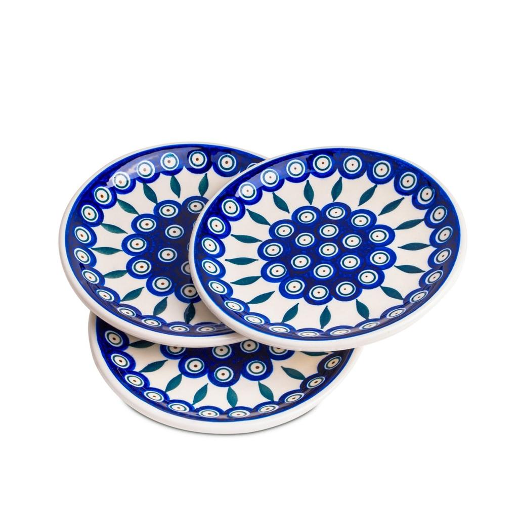 Dessert plates set of 6, Ceramics Bolesławiec, pattern k3