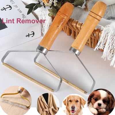 Mini Lint Remover for Clothes Portable Stainless Steel Manual Pet Hair Cleaner Sweater Knitting Hair Remover Fabric Shaver
