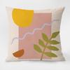 Fresh Geometric Pattern Pillowcase Dormitory Decoration Office Living Room Sofa Home Pillowcase