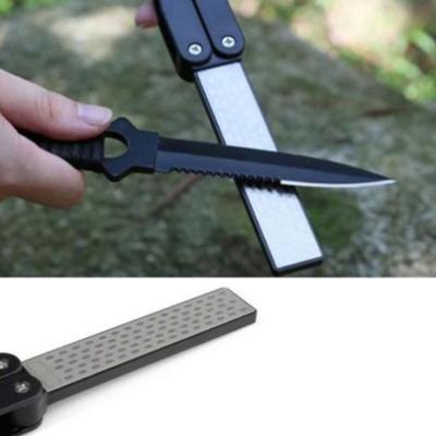 Talos Doppelseitiges, tragbares, faltbares Taschenmesser-Schleifstein-Schleifwerkzeug