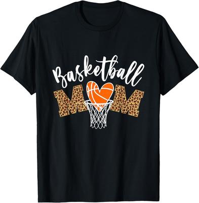 Basketball Mom Cute Novelty Distressed TShirt Unisex T-Shirt
