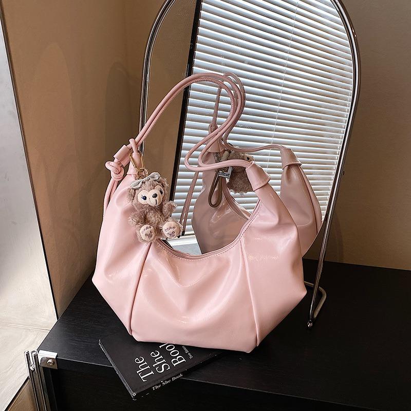 Fashion Pleated Small Bag Women's New Summer Popular Versatile Single Shoulder Underarm Bag Crossbody Dumpling Bag