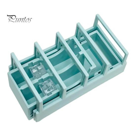 

Диспенсер для лент распределяет подарочную упаковочную ленту Диспенсер для лент для упаковки подарков Без режущего лезвия Быстрый и простой инструмент для распределения упаковочной ленты зелёный