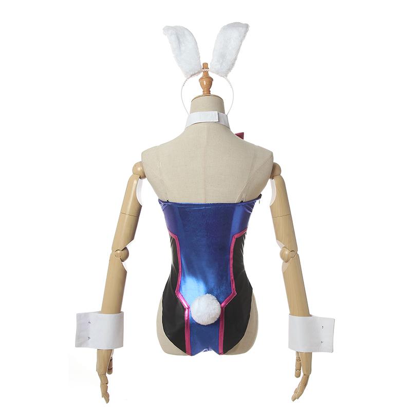 Dva Cosplay Women Sexy Costume Song Hana Bunny Girl Cotume Game Ow Jumpsuit Women Romper Over Game Watch