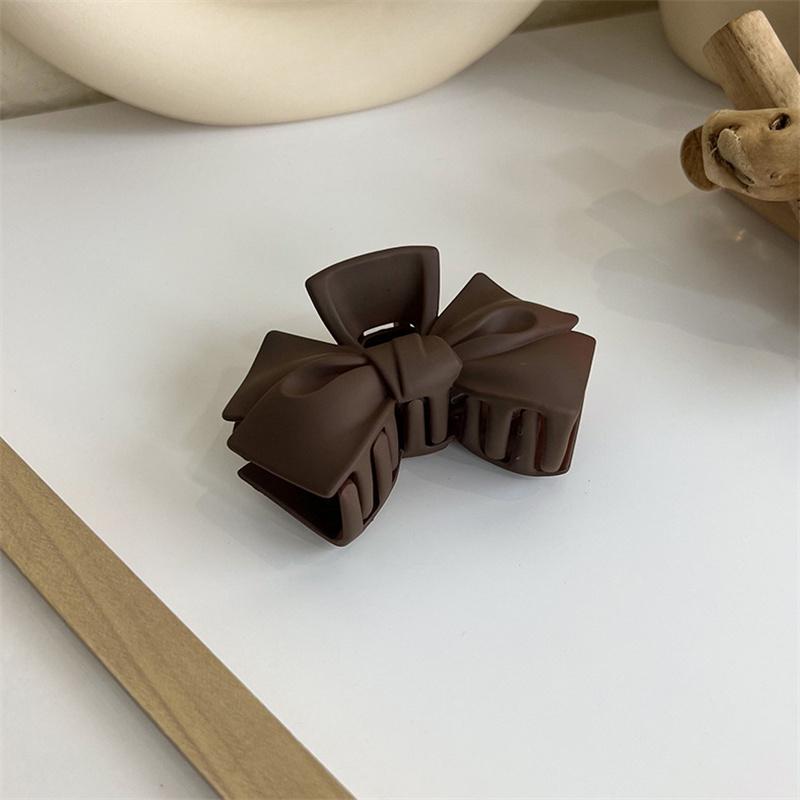 1Pcs Korean Coffee Beige Large Hair Claw Acrylic Hairpin Geometry Barrette Crab Hair Clips Headwear Womens Girl Hair Accessories