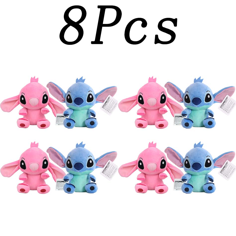 New 12Cm 20Cm 25Cm Stitch Stuffed Plush Models Cartoon Stuffed Plush Dolls Anime Plush Baby Toys Kawaii Kids Birthday Gift
