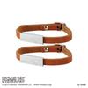Snoopy Pair Bracelet Set of 2 PEANUTS Hypoallergenic Surgical Stainless Steel Leather Plate Heart Camel Camel Jewelry Anniversary Birthday Present