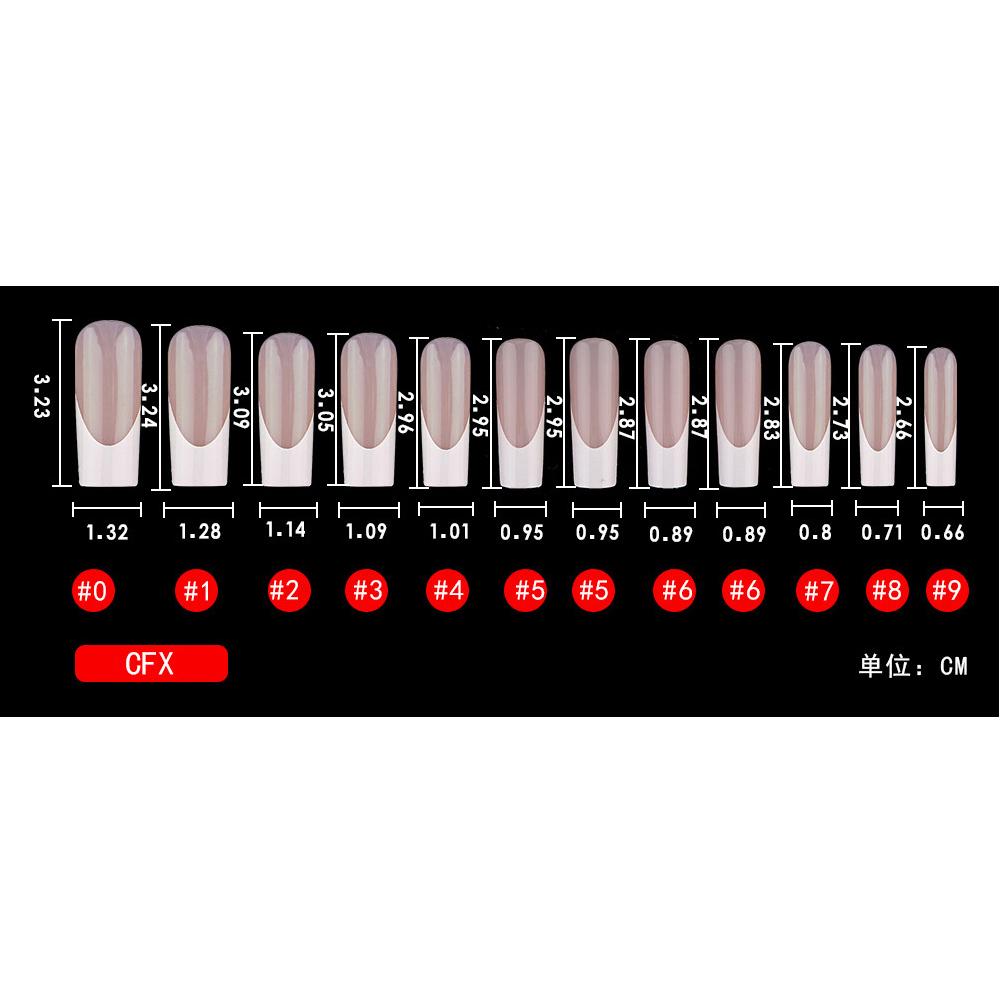 120 st per förpackning press-on naglar franska tips glansiga matt svarta vita mellanstora kistor bärbara heltäckande lösnaglar i bulk