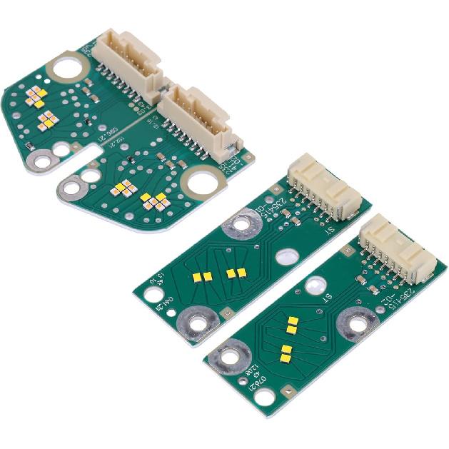 4PCS Yellow DRL LED Boards Compatible with BMW 5 Series F90 M5 G30 G31 2021-2023 Angel Eyes DRL LED Modules Board Stabilizer