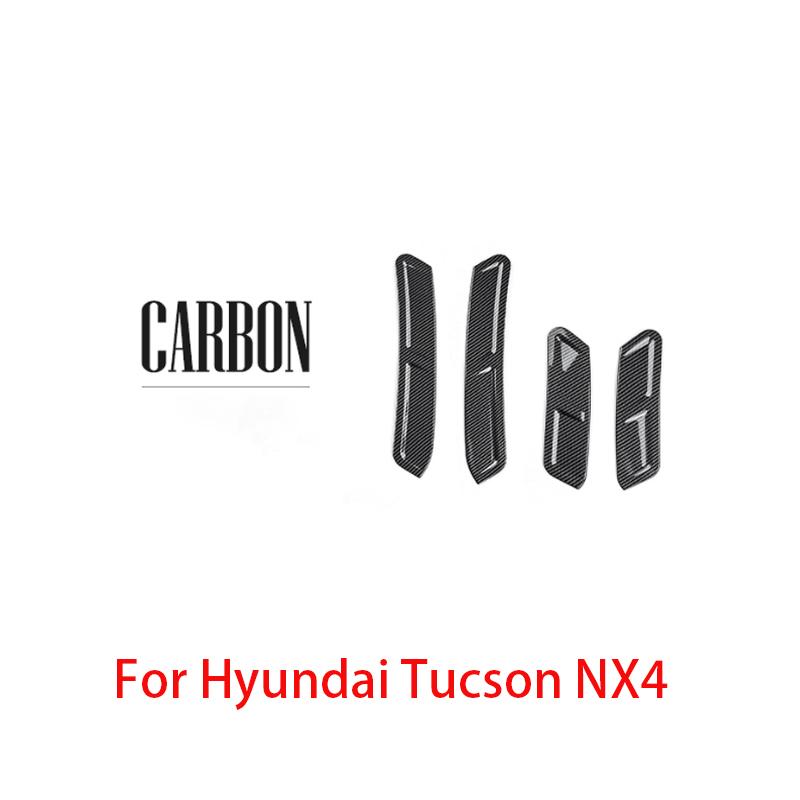 For Hyundai Tucson NX4/ Tucson NX4 N 2026-2026 Car Tuning Fender Leaf Decorative Wheels Decoration Cover Accessories NX4 For Carbon