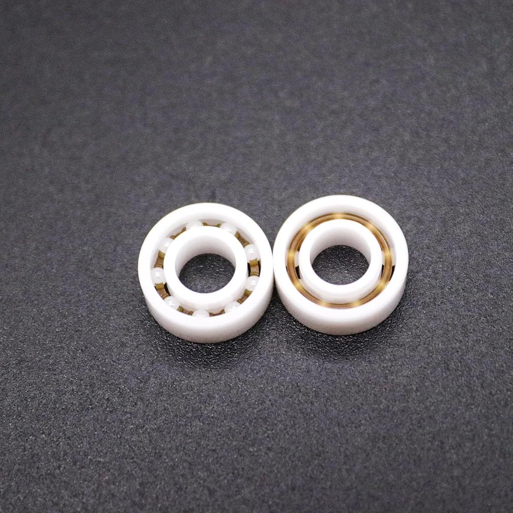 1Pcs MR115 5X11X4mm Full Ceramic Bearing ABEC-9 Fishing Reel Bearing All Zirconia Ceramic Ball Bearing