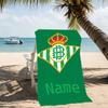 Customizable Personalized Beach Towels Real Betis Balompié Themed designs.Suitable for the Beach, Yoga, Sports;ideal As Beach Accessories