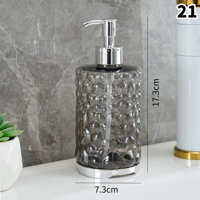 Soap Dispenser For Liquid Bathroom Empty Refill Subbottle Detergent Kitchen Press Type Hand Sanitizers Shower Gel Shampoo Bottle