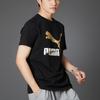 Puma Classics Logo T-Shirt 'Black Gold' Men's 532280-01