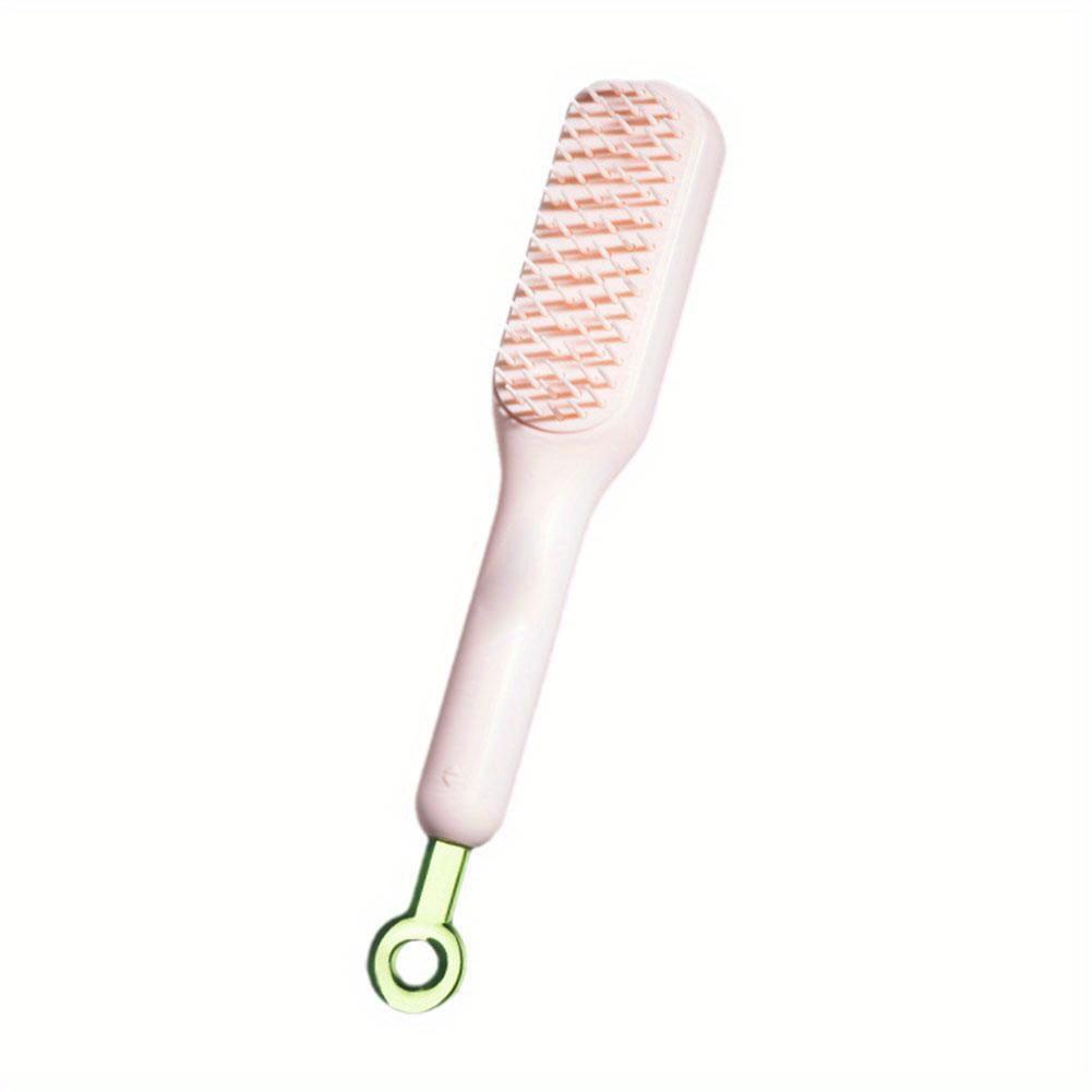 Retractable Comb Self-cleaning Hair Brush Anti-static Massage Comb for Women Smooth Hair Self Cleaning Hair Brush