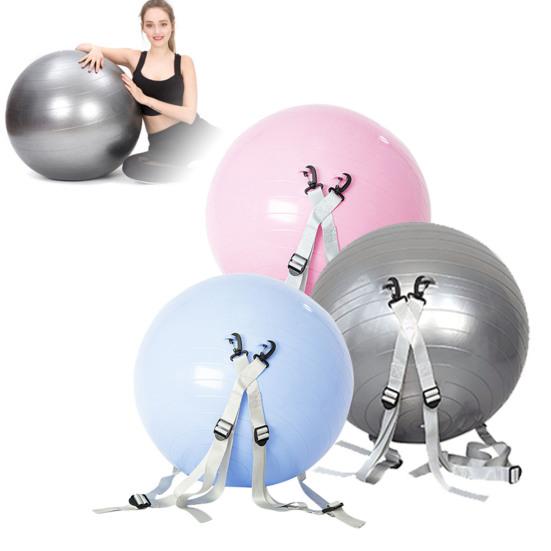 45/55CM Pelota Auxiliar para Volteretas Correa para el Hombro Ajustable Pelota de Entrenamiento para Backflip Niños Adultos