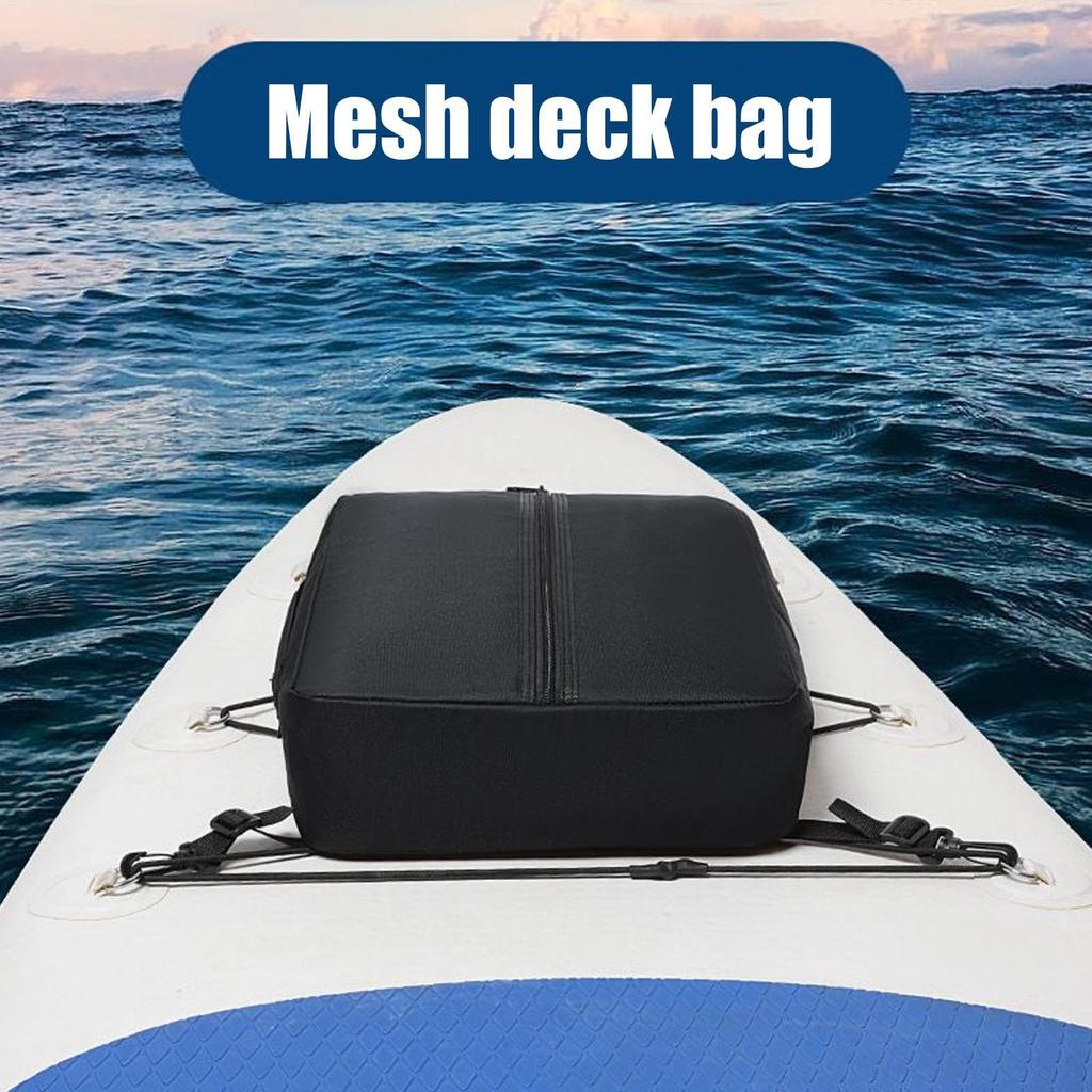 Waterproof Surf Deck Cooler Bag, Kayak Cooler Storage Bag for Paddle Board, Surfboard, Kayak, Boat, Canoe and Rafting