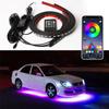 RGB Exterior Car LED Strip APP Remote Control LED Strip Under Car Tube Underglow Underbody System Neon Light