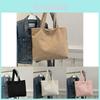 Fashionable Versatile Canvas Tote Bag With Stylish Minimalist Design For Daily Use
