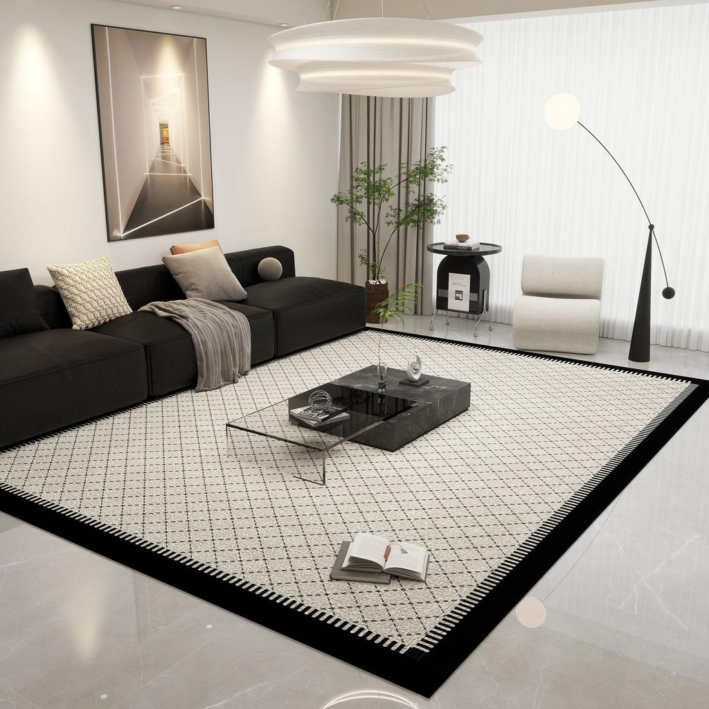 Wohnzimmerteppich Schlafzimmer Bettvorleger Indoor Bettvorleger Anti-Rutsch-Matte