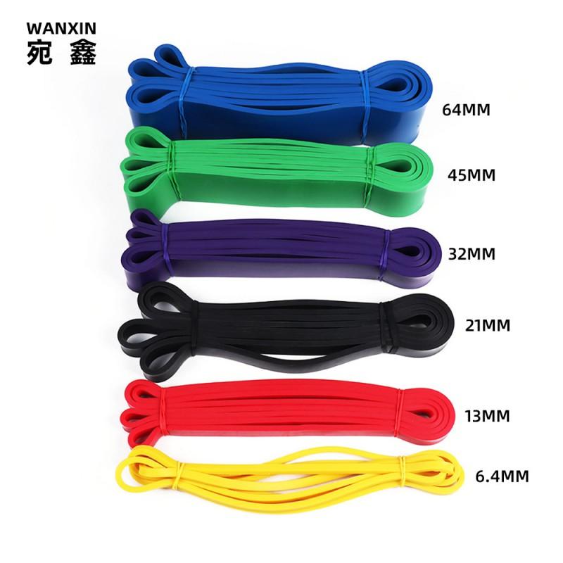 TPE Resistance Bands Training Yoga Fitness Exercise With Multiple Levels