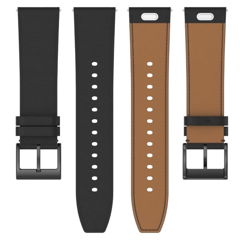 Leather Replacement Band Soft Leather Strap Replacement Leather Band Smartwatch Accessories Suitable for Watch  GT5