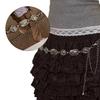 Lady Ethnic Patterns Waist Chain for Banquets Woman Skirt Dress Body Waist Chain