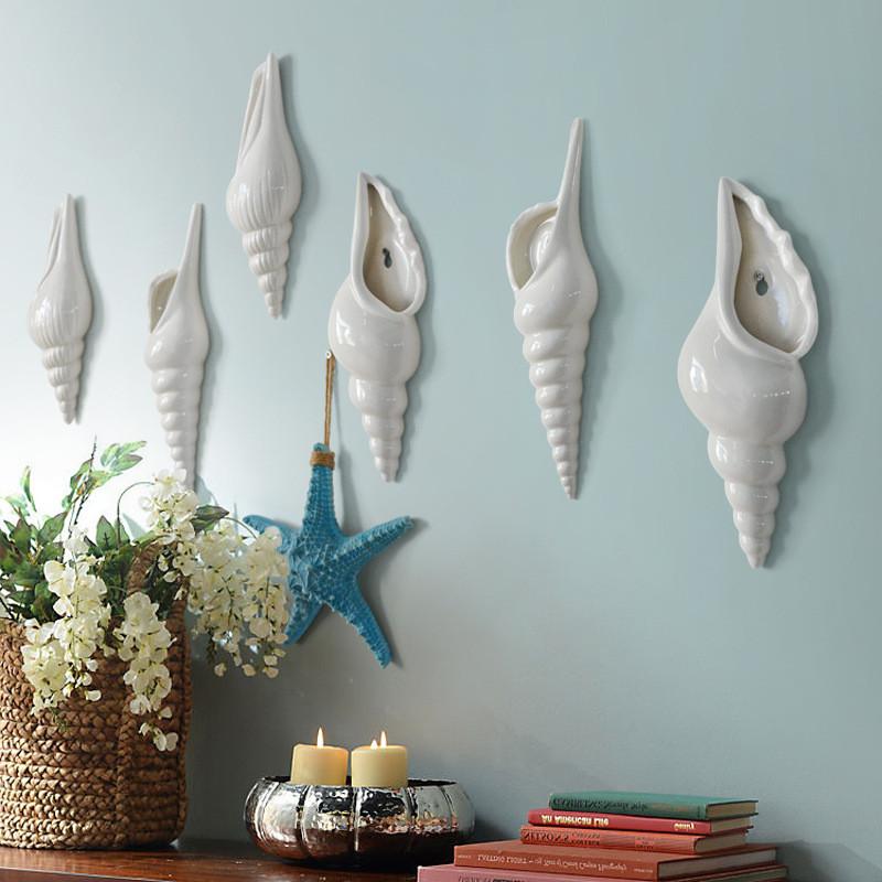 Wall Shell Contemporary Vase For Home Decor To Enhance Minimalist Interiors