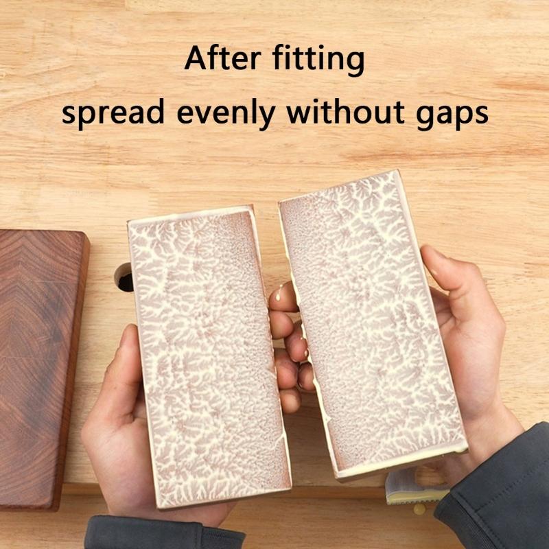 Glues Spreader Film Wallpapers Notched Applicator Aluminum Scraping Plate Handheld Glues Spreader Glues Applicator