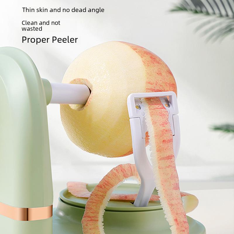 Multi-function Hand-cranked Apple and Pear Peeler for Easy Fruit Peeling.