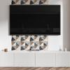Dekoracyjny Panel Winylowy Na Ścianę Z Nadrukiem 100X50 Cm Geometryczny Wzór Kafli