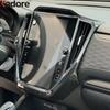 For Subaru Forester 2025 2026 Carbon Fiber Car Center Console Navigation Panel Frame Cover Trim Interior Mouldings Accessories